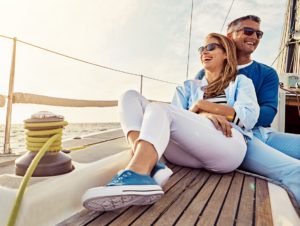 couple enjoying financial freedom