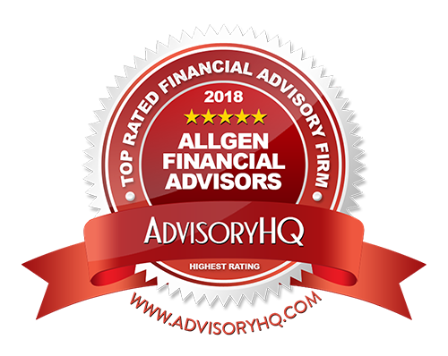 2018 AdvisoryHQ Top Rated Financial Advisory Firm