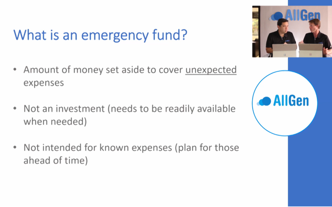How To Establish An Emergency Fund